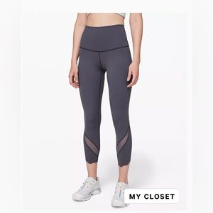 LULULEMON HIGH RISE LEGGINGS IN MOONWALK